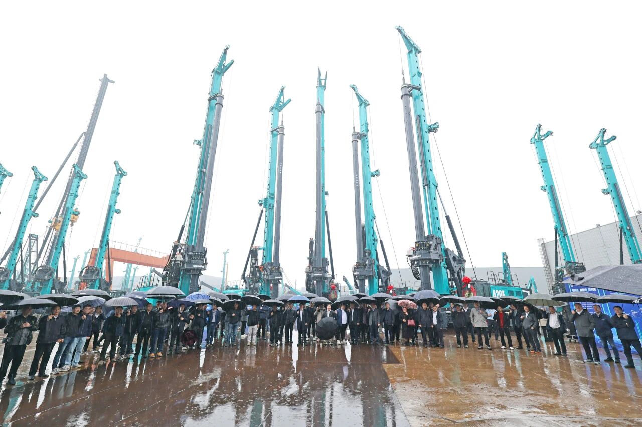 3868la银河总站智能进行电动旋挖钻机新品颁布会，收成1.2亿元订单