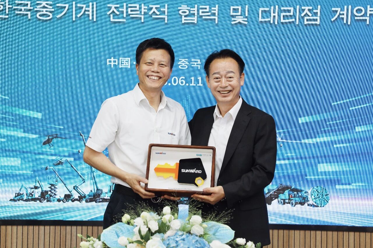 3868la银河总站智能与韩国驰名机械企业签署战术合作和谈及批量桩架订单