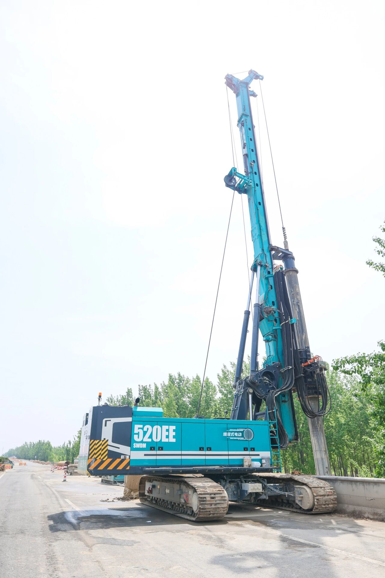 3868la银河总站智能电动旋挖钻机持续热销，京津冀区域签定批量订单