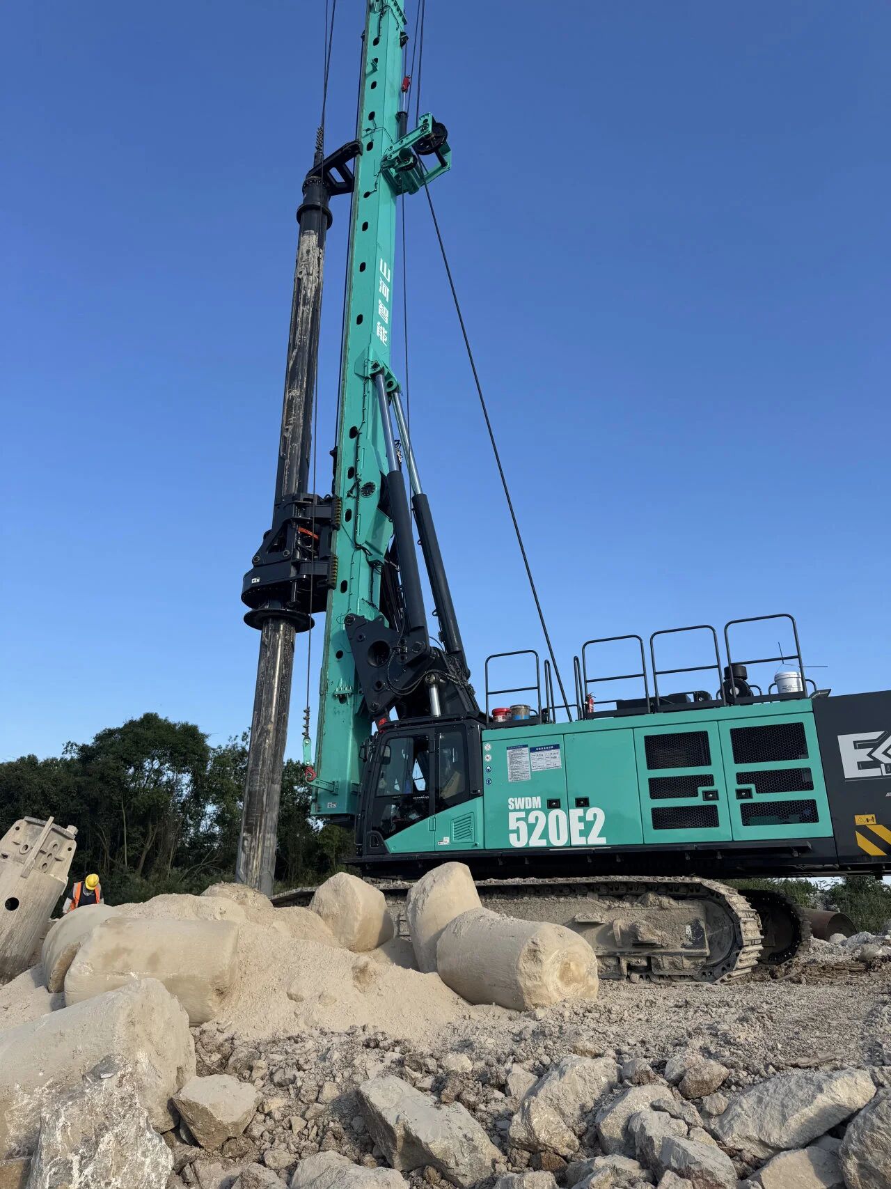 19天518米、陆续作业零故障！3868la银河总站智能SWDM520E2在宜常高铁建设一线钻出“加快率”